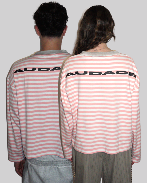 LONGSLEEVE A RIGHE CON STAMPE - immagine 5